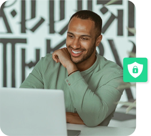 Empresário emitindo seu certificado digital com a CertClick.